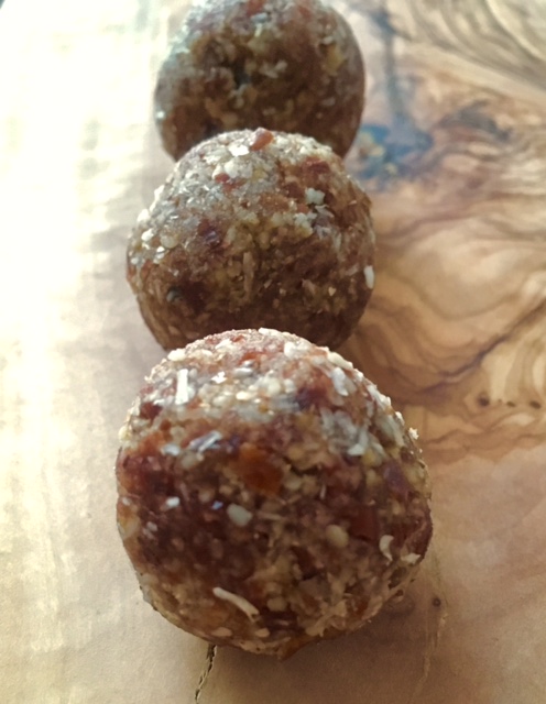 Ginger Energy Bites- GF, Vegan